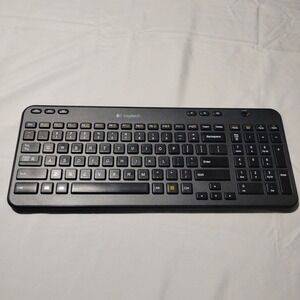 Logitech K360 Wireless Keyboard Compact USB Receiver Black